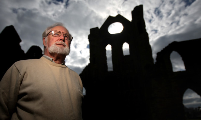 Action group chairman Harry Ritchie at the Abbey.