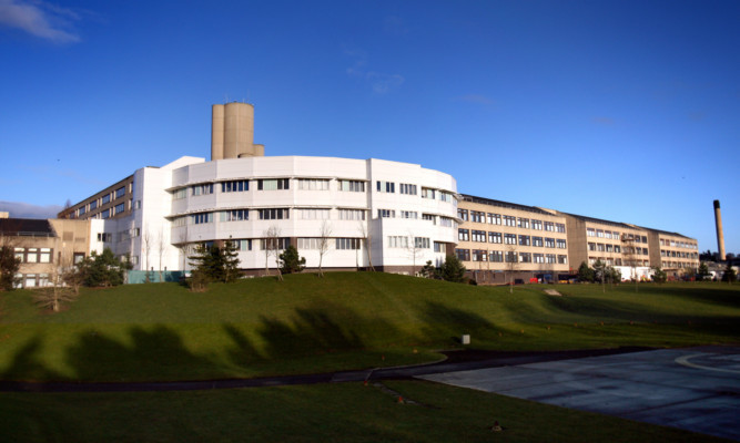 Ward 22 at Ninewells Hospital has been closed to new admissions.