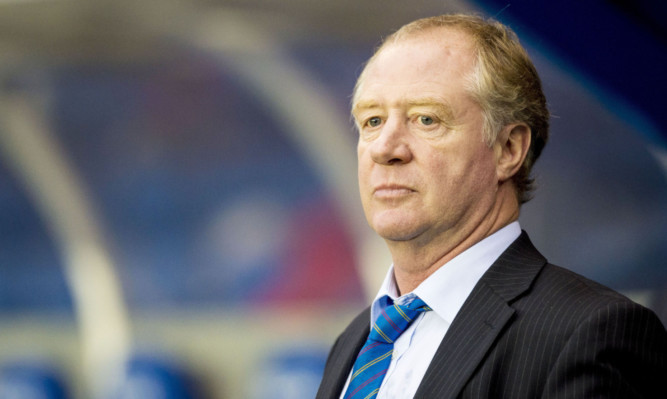 Cowdenbeath manager Jimmy Nicholl