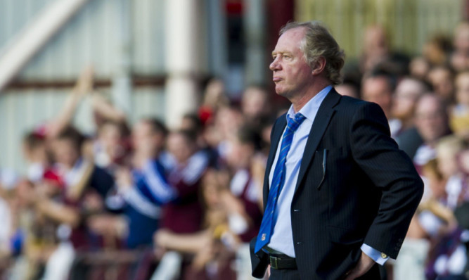 Cowdenbeath manager Jimmy Nicholl