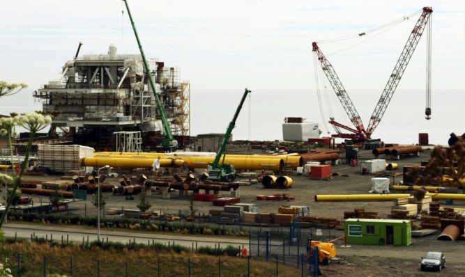 The BiFab yard at the Fife Energy Park in Methil.