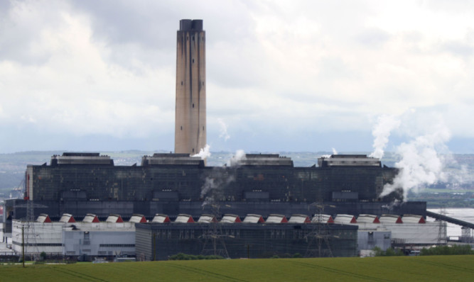 Longannet power station, near Kincardine.