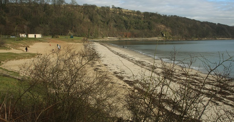 Pic shows the Silver Sands at Aberdour.