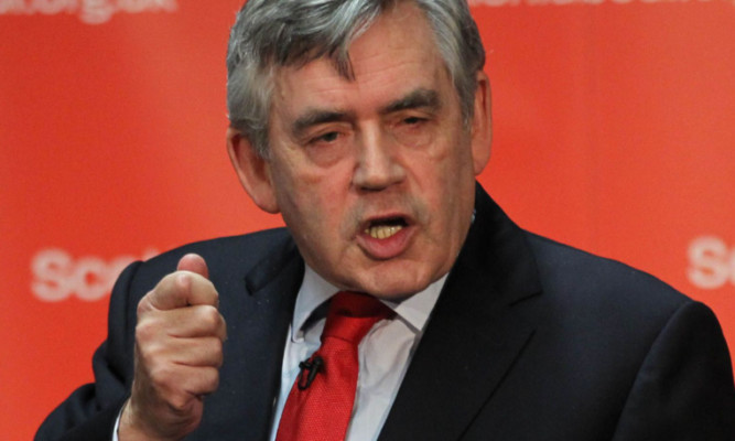 Gordon Brown.