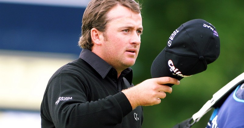 Graeme McDowell during the Scottish Open at Loch Lomond.