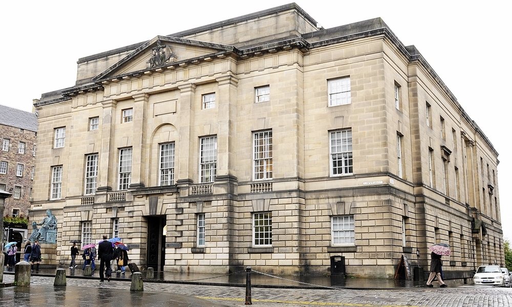 Gordon Robbie Evening Telegraph High Court Edinburgh where the Ramzan fraud trial is being held