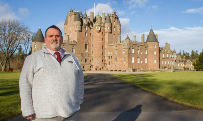 Tommy Baxter, the new general manager for Glamis Castle.