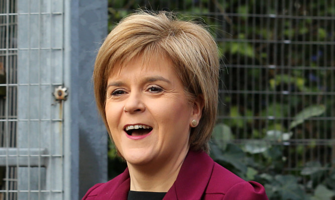 Nicola Sturgeon.