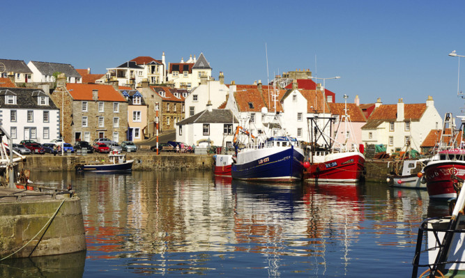 Pittenweem's charms are obvious to see.
