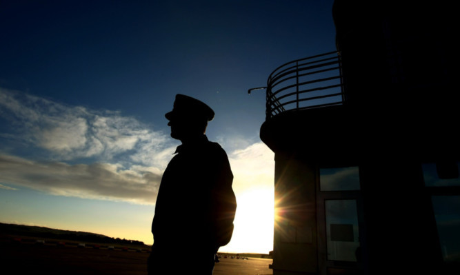 The sun is setting on Wing Commander Neville Clayton and the RAFs time at Leuchars.