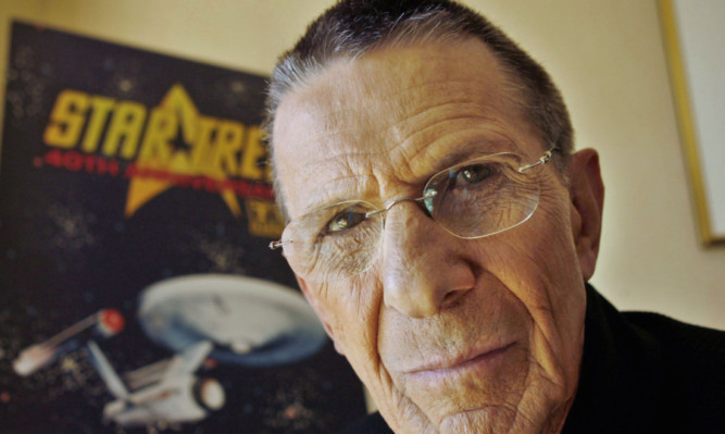 Leonard Nimoy pictured in Los Angeles in 2006. Picture: AP.