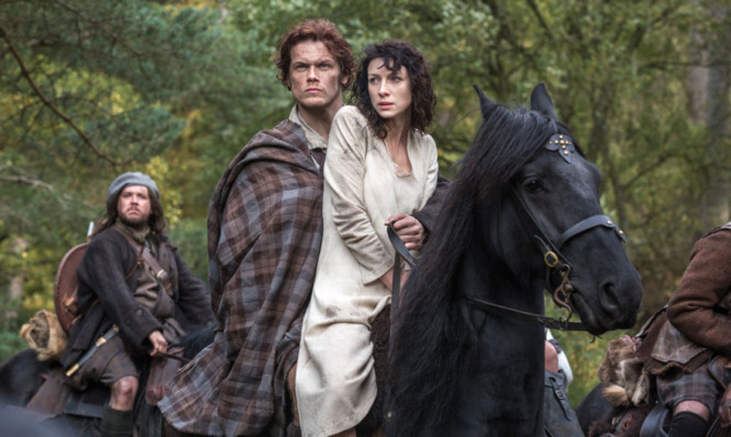 A scene from Outlander.