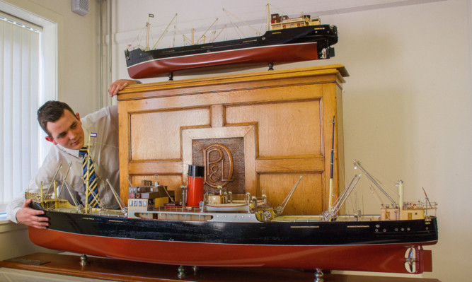 One of DP&L's shipping models which is heading for auction.