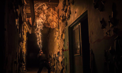 Jamie Whytes photograph Derelict Flames has been named in the Sony World Photography Awards as among the top 50 images in the world.