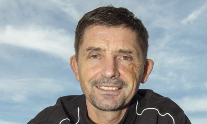 Arbroath manager Allan Moore.