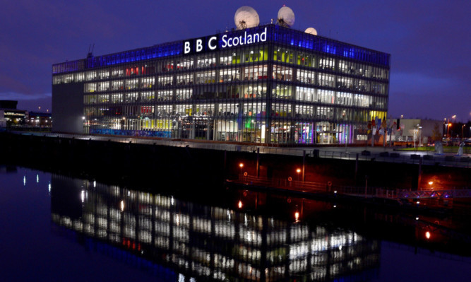 BBC Scotland headquarters at Pacific Quay, Glasgow.