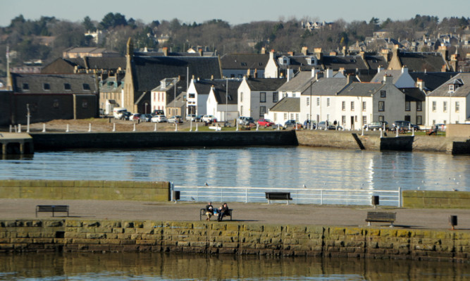 Broughty Ferry's charms are clear to see.