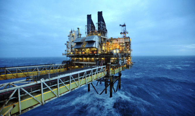 BPs Etap platform in the North Sea.