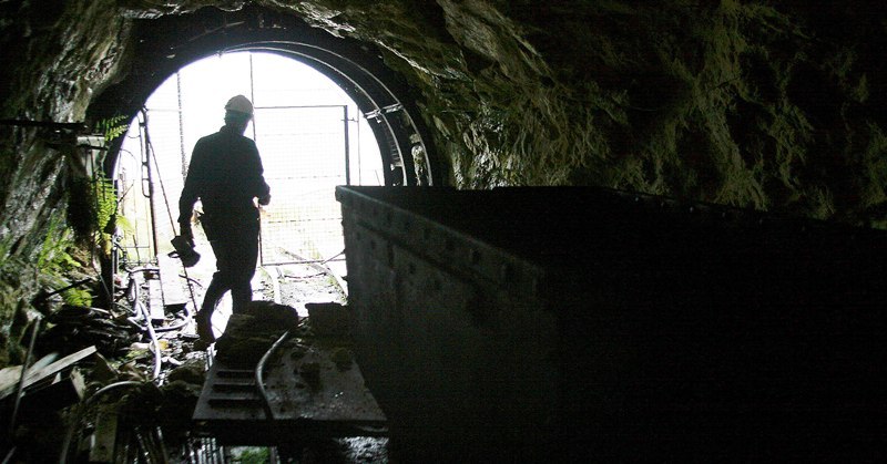 Scotland's only gold mine at Cononish, near Tyndrum.    Scotgold Resources chief executive Chris Sangster.