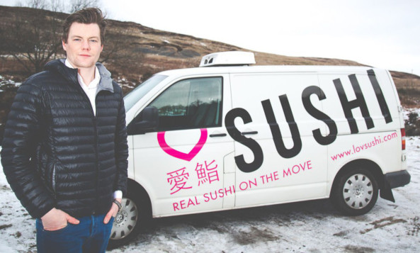 Ross Brown reveals the story behind LovSushi.
