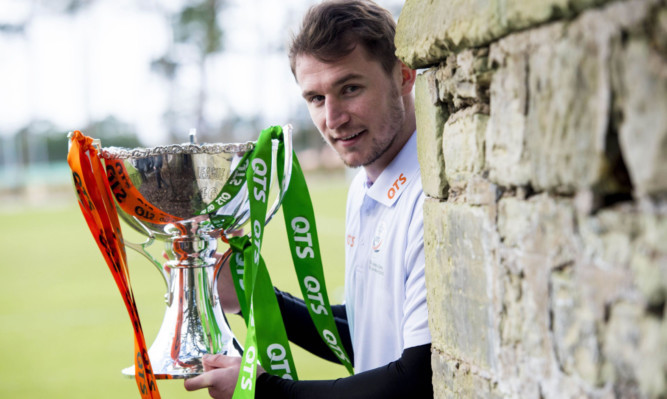 10/03/15
ST ANDREWS TRAINING CENTRE
Dundee Utd's Callum Morris looks ahead to this weekend's meeting with Celtic in the Scottish League Cup Final.