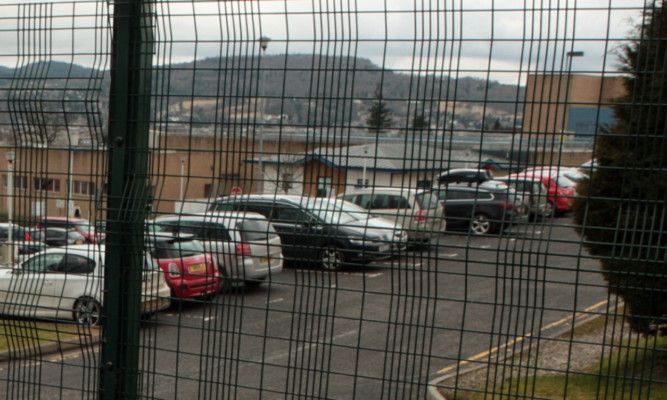 The PRI car park.