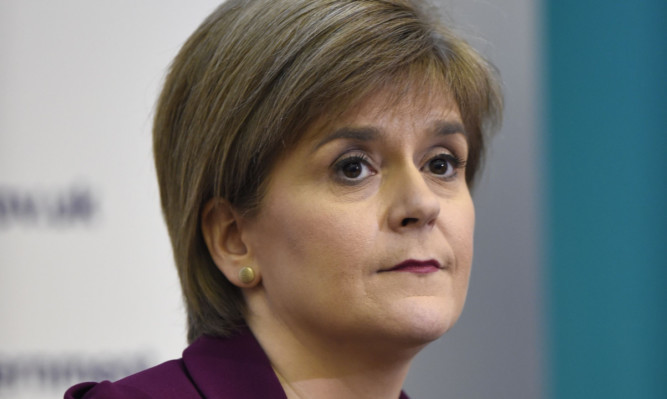 Nicola Sturgeon.