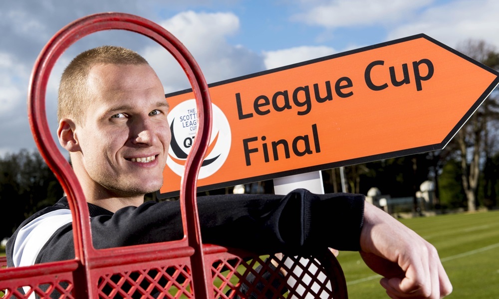 10/03/15
ST ANDREWS TRAINING CENTRE
Dundee Utd's Jaroslaw Fojut looks ahead to this weekend's meeting with Celtic in the Scottish League Cup Final.