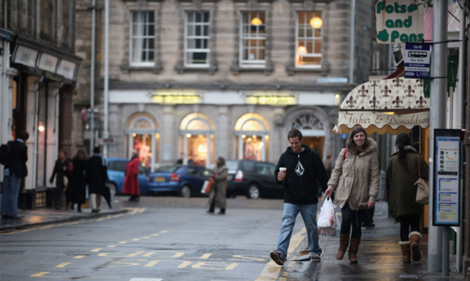 St Andrews businesses benefited considerably from the influx of visitors.