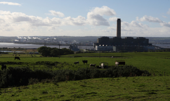 Longannet power station.