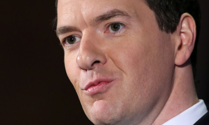 Chancellor George Osborne.