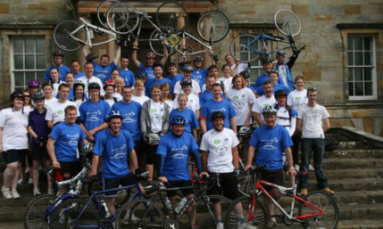 A group picture from the 2010 event, which raised money for Mercy Ships.