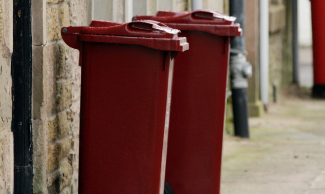 Locals have been told not to present their bin for collection