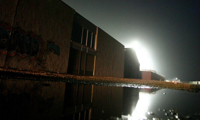 These puddles outside Gayfield last night could make way for larger bodies of water.