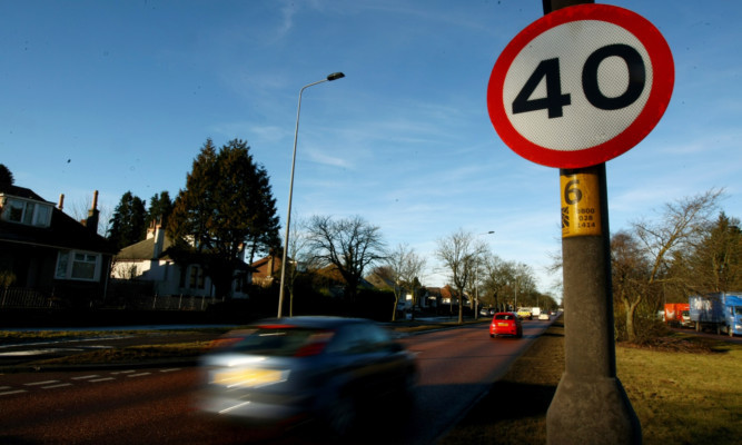 The new 40mph speed limit came into force on the Kingsway last month.