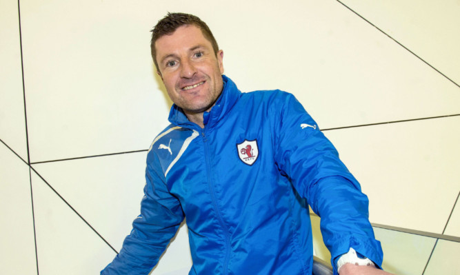 Raith Rovers manager Grant Murray
