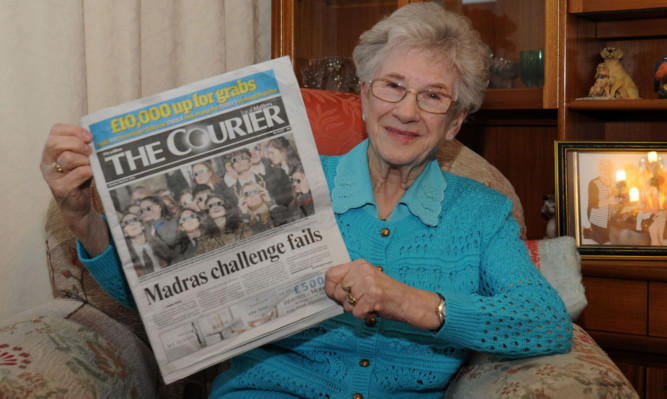 Violet Abbie's Saturday Courier turned out to be worth £500.