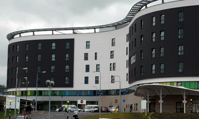 The Victoria Hospital in Kirkcaldy.