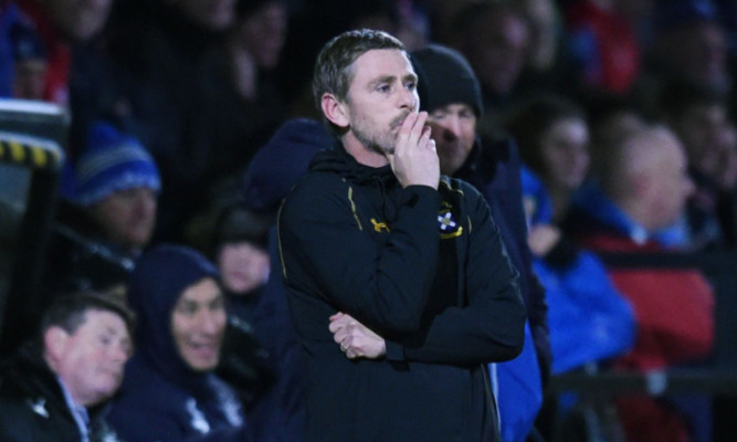 East Fife manager Gary Naysmith