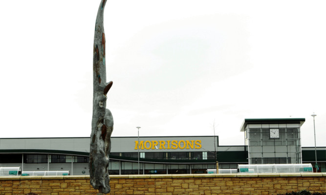 The Morrisons store in Kirkcaldy.