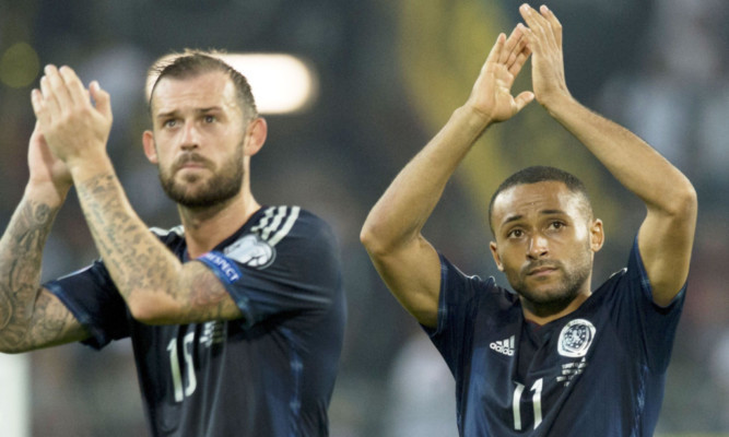 Steven Fletcher and Ikechi Anya.