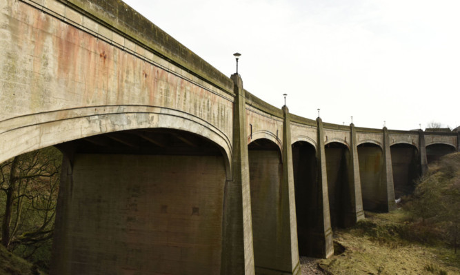 There are concerns about the condition of the seven-arched bridge built in 1935.