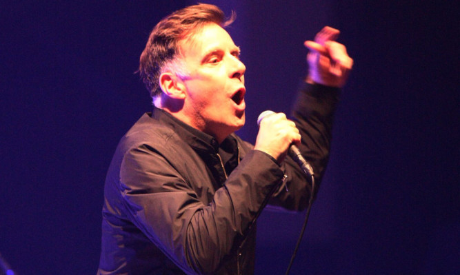 Ricky Ross playing with Deacon Blue at the Caird Hall in Dundee last year.