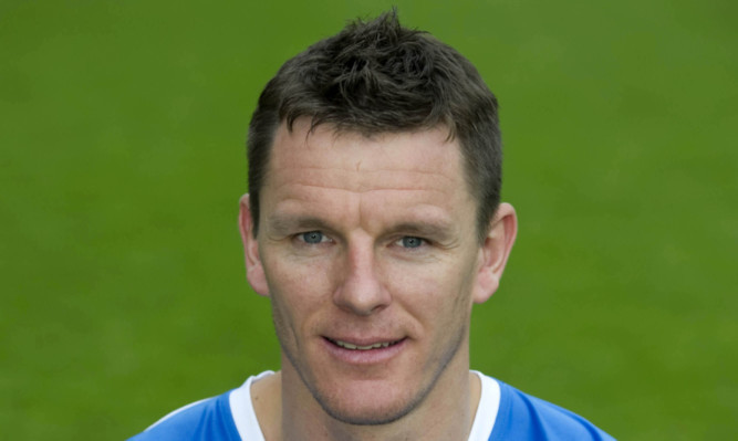 Martin Hardie during his stint at St Johnstone.