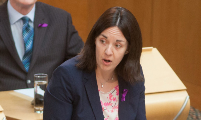 Scottish Labour deputy leader Kezia Dugdale.