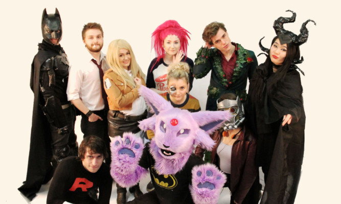 Many comic book fans attend DeeCon wearing costumes inspired by their favourite characters.