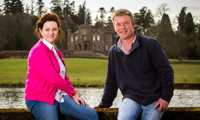 Mr and Mrs Roberts have defended the T in the Park move to Strathallan Estate.