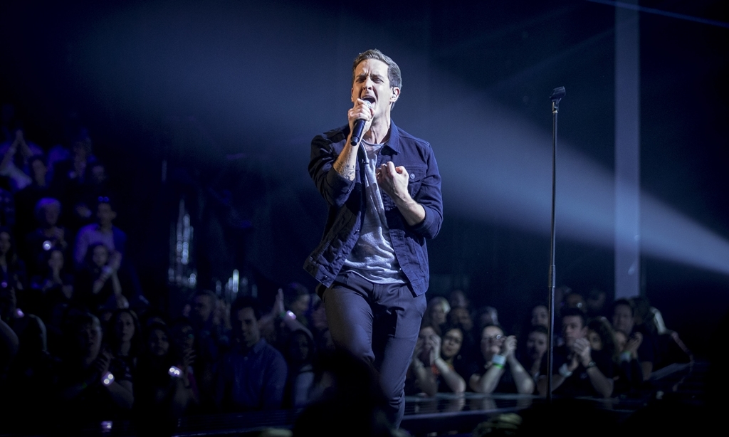 For use in UK, Ireland or Benelux countries only 

BBC handout photo of finalist Stevie McCrorie singing on the final of the BBC programme The Voice. PRESS ASSOCIATION Photo. Picture date: Saturday April 4, 2015. See PA story SHOWBIZ Voice. Photo credit should read: Guy Levy/BBC/Wall To Wall/PA Wire

NOTE TO EDITORS: Not for use more than 21 days after issue. You may use this picture without charge only for the purpose of publicising or reporting on current BBC programming, personnel or other BBC output or activity within 21 days of issue. Any use after that time MUST be cleared through BBC Picture Publicity. Please credit the image to the BBC and any named photographer or independent programme maker, as described in the caption.
