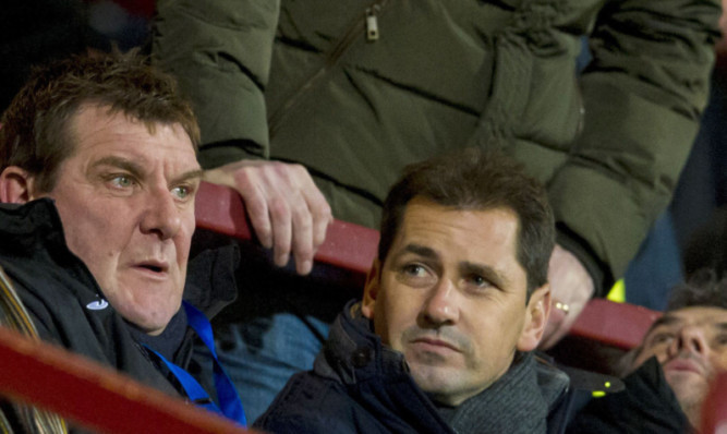 Jackie McNamara and Tommy Wright.