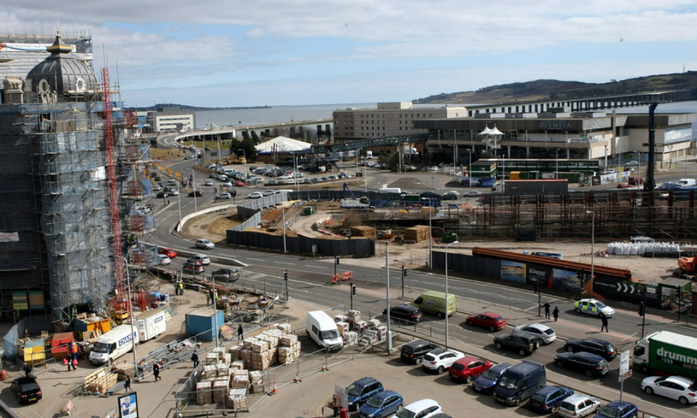 Dundee's waterfront is the subject of a massive regeneration project.